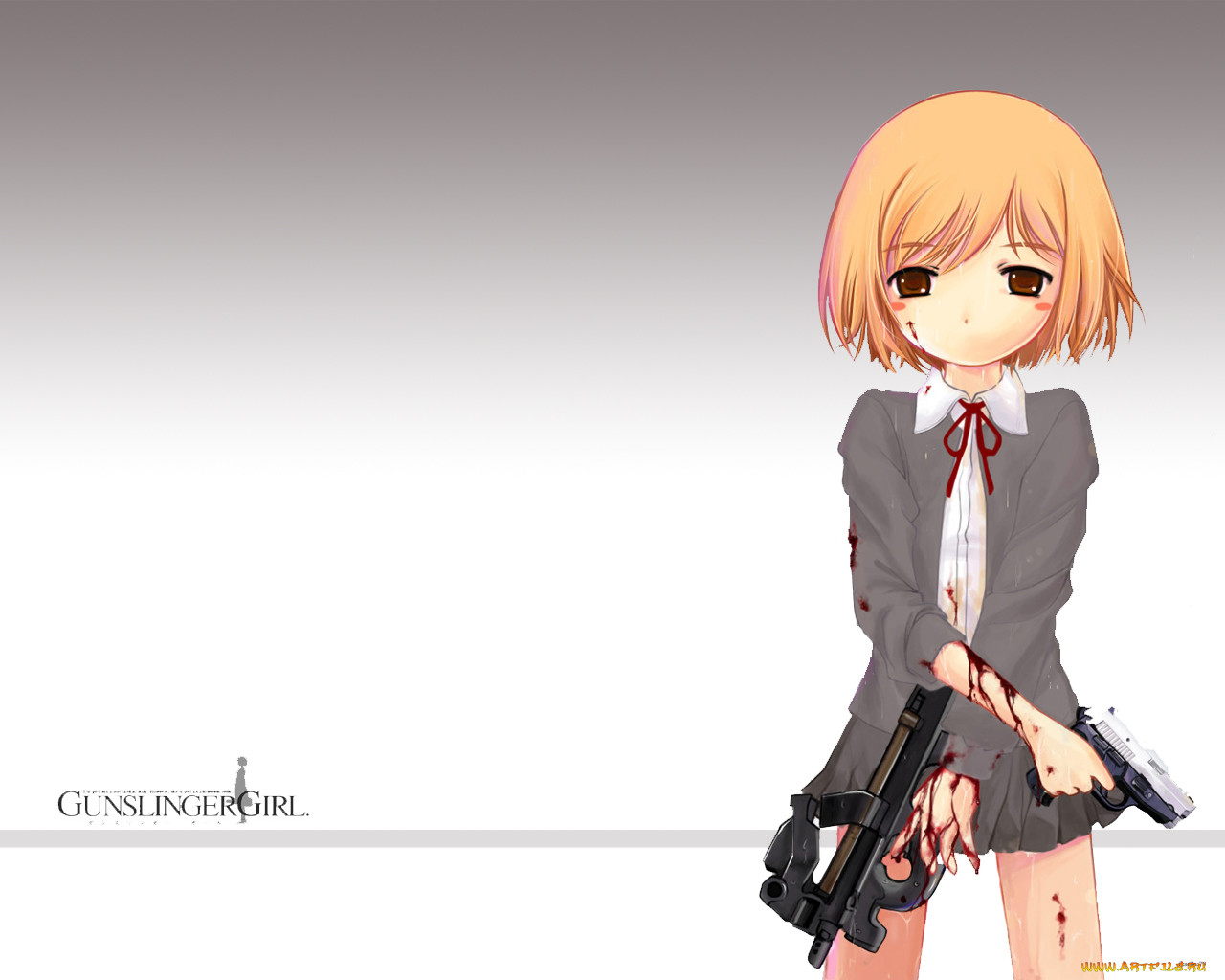 , gun, slinger, girl